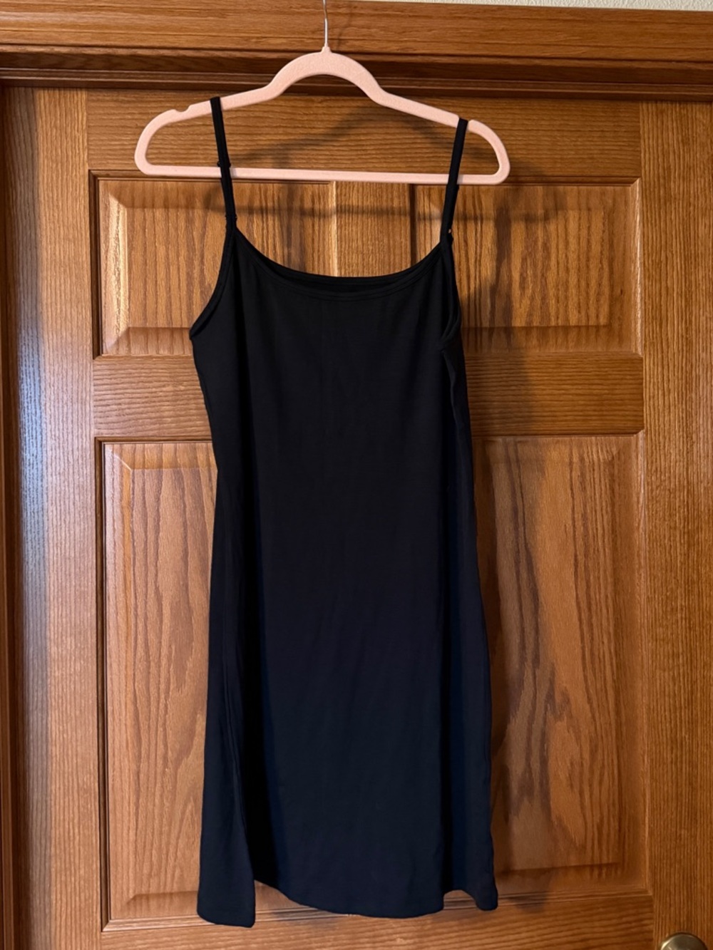 Wool& roam cami slip, large, black